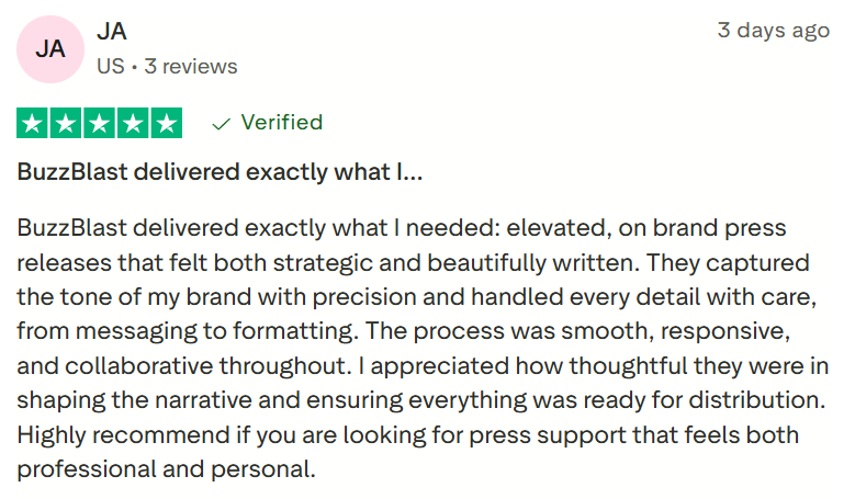 Customer Review 1